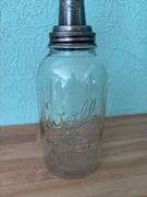 Ball 2qt Perfect Mason jar with The Master Mfg Co pour spout