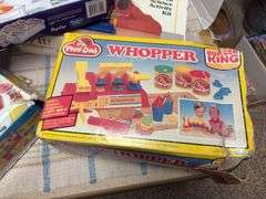 Play Doh McDonalds and Burger King play sets, eletronic Bejeweled Blitz and science kit
