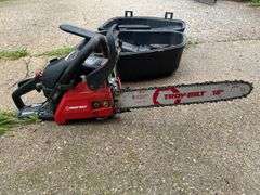 Troybilt 4216 chainsaw and case