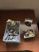 Boxes of rocks
