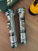 Flashlights and large quantity of AA batteries