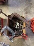 Box of C clamps