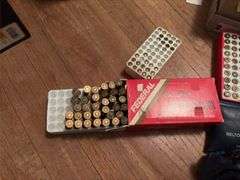 Assorted handgun ammo 25/32/38/9
