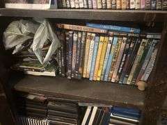 large assortment of dvd movies