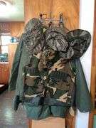 Army surplus clothing and hunting clothing