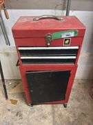 Tiny tool chest with contents