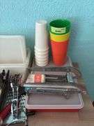 Tupperware, vintage kitchen utensils