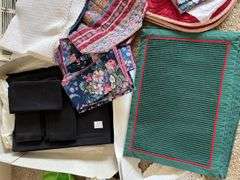 Table linens, placemats, cloth napkins, hand towels etc....