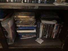 large assortment of dvd movies