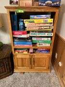 TV stand 17D x 32L x 51H NO CONTENTS