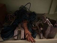 Ropes, turnbuckles, magnet