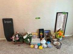 Housewares, pictures, tea pots flowers etc...