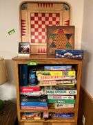 Carrom board and accessories, Chinese checker board, wood game set, puzzles and games for all ages