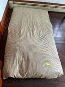 Twin size approx. feather mattress topper