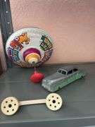 Ohio Art top, phone rattle, car marked Made in United States of America