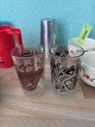 Disney children’s cups, baby cup, cereal bowl, Jewel Tea soufflé cups, etc