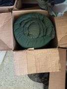 Army surplus clothing, gloves, hats, sleeping bag