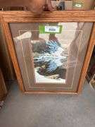 Bev Doolittle print, "Season of the Eagle" 18 x 22