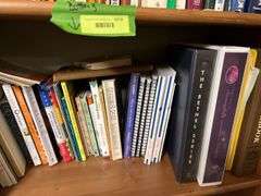 3 shelves of books Please see photos