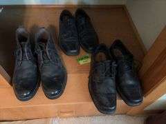 3 pr mens dress shoes 12D