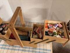 Sewing box and notions