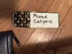 Assorted handgun ammo 25/32/38/9