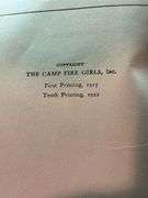 Two Camp Fire Girls books