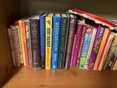 3 shelves of books Please see photos