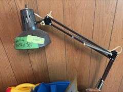 22D x 42L x 30H desk with work light