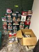 30 +/- Christmas village type house/buildings and accessories
