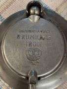 Krumkake iron, crepe maker and sandbakkel set