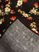 Two machine stitched quilts-44x50 and 42x52