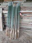 30 steel T posts 6'