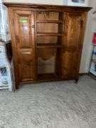 Pine cabinet 14D x 49L x 52H