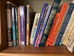 3 shelves of books Please see photos
