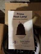 Prime heat lamp, appears to be NIB and another heat lamp