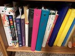 3 shelves of books Please see photos