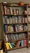 13D x 36L x 78H bookcase NO CONTENTS!!  THIS ITEM WILL NOT BE ABLE TO BE PICKED UP UNTIL 3:30-4PM!!