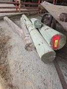 (7) 8' Corner posts from 5" to 8"