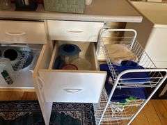 Apartment kitchen cupboard contents!