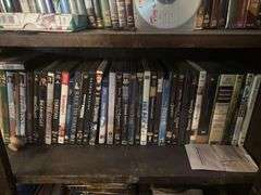 large assortment of dvd movies