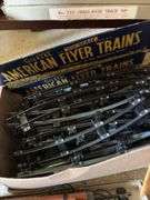 AC Gilbert Co 3/16” scale American Flyer train set,  track, crossover and No. 2 transformer