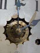 Antique Gilbert shelf clock 11 wide x 13 tall