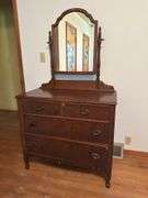 Dresser w mirror 19D x 38L x 87H