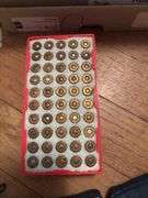 Assorted handgun ammo 25/32/38/9