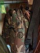 Army Surplus clothing hats, hoods etc...