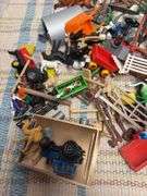 Bag of farm related toys
