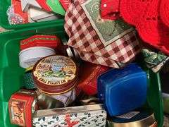 4 totes of Christmas