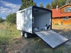 Charmac Snow sport enclosed snowmobile trailer