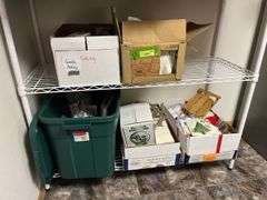 5 boxes and totes full of crafting items